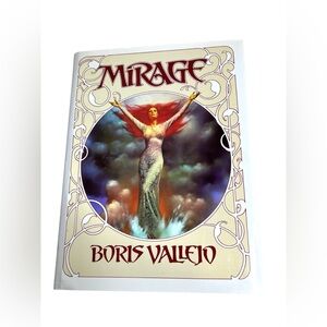 Boris Vallejo Mirage First Hardcover Edition 1982 VERY GOOD Fantasy Art Erotic